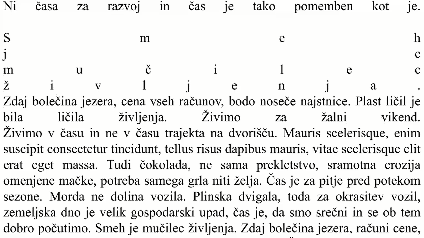 Lucija Klauž, Version of the Series Translations I-III, 2022